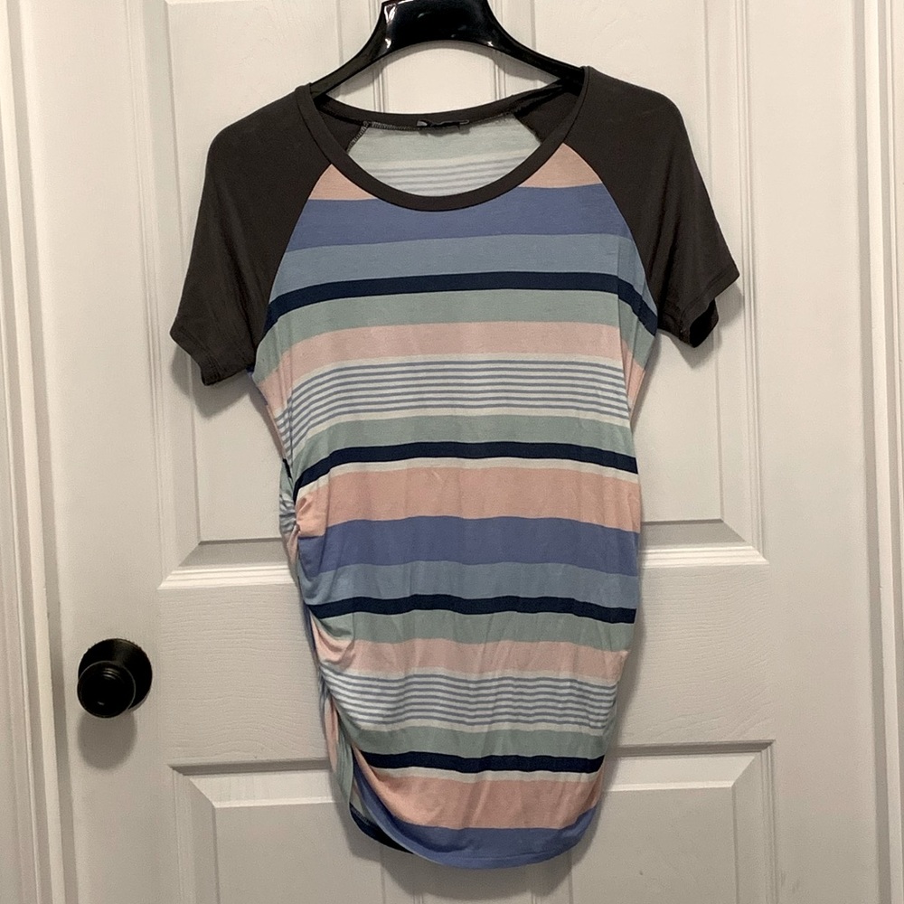 Women’s striped Maternity shirt